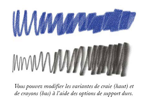 Variantes craie