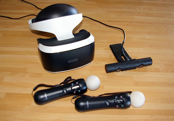 Le PlayStation VR et ses accessoires : camera et move