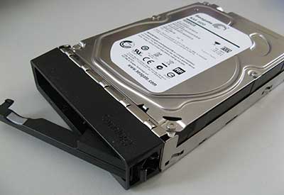 Seagate NASWorks ST4000VN000 dans le RS3614xs