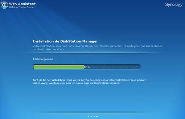 DSM : installation DiskSation Manager