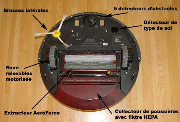 Le fonctionnement du Roomba 980