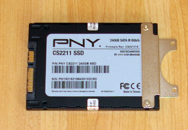 Support du SSD dans la ZBox CI521