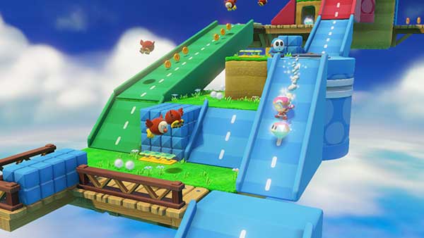 Toboggan dans Captain Toad