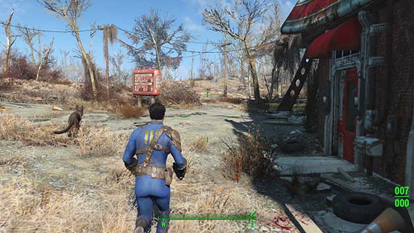 Un garage dans Fallout 4