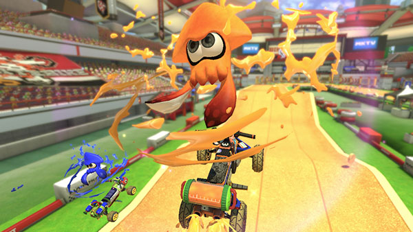 Splatoon dans Mario Kart !