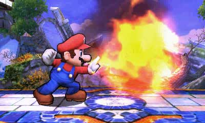 Mario dans Super Smash Bros 3DS