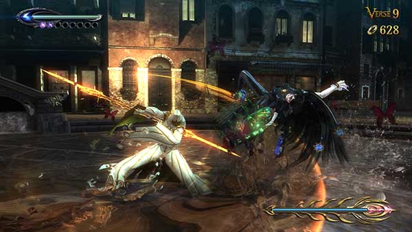 Combat de Bayonetta