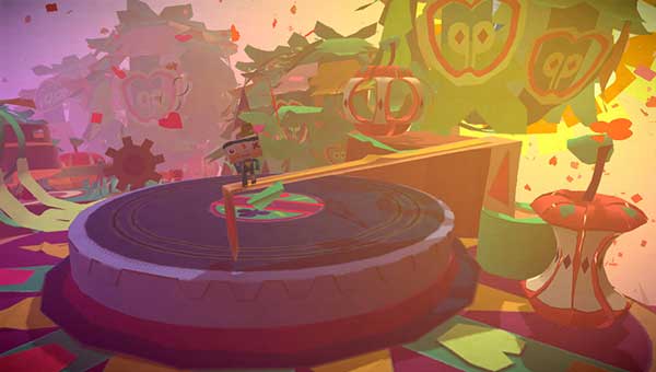 Tourne disque dans Tearaway