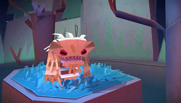 Tearaway : des personnages en papier