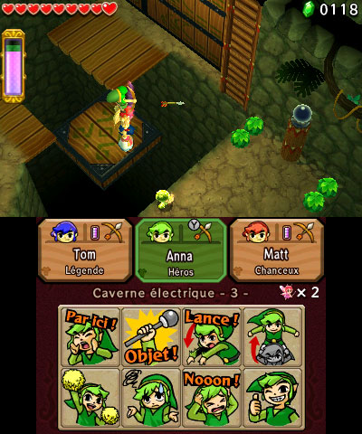 The Legend of Zelda: Tri Force Heroes sur 3DS