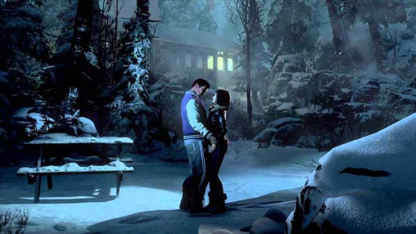 L'amour a sa place dans Until Dawn...