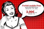 Free Mobile: nouvelle promotion du forfait à 19,99 euros à 3,99 euros sur vente-privée.com.