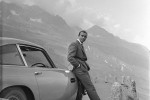 La célèbre Aston Martin DB5 de James Bond (Sean Connery), ici dans 'Goldfinger'.