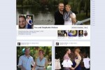 Un exemple de page consacrée à un couple sur Facebook.