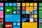 L'écran d'accueil de Windows Phone