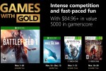 Games with Gold : les jeux gratuits de novembre 2018