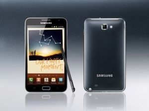 Le Galaxy Note, l'un des grands succès de vente de Samsung de ce début d'année 2012.