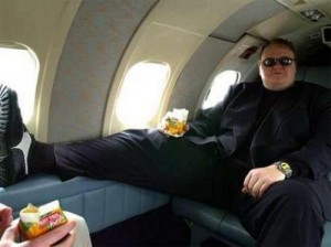 Kim Dotcom avion