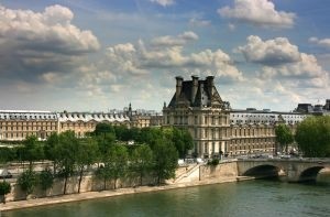 Le Louvre à Paris.