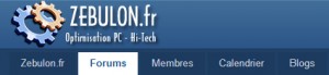 Nouveau forum Zebulon
