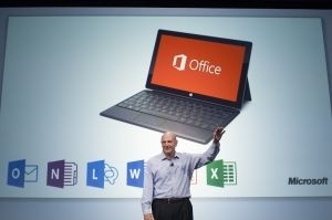 Steve Ballmer a présenté le nouvel Office.