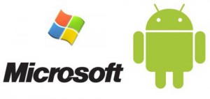 Le succès d'Android profite à Microsoft