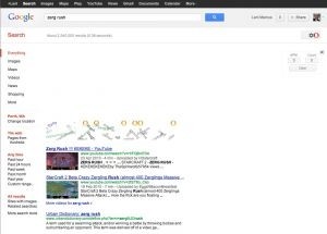 Tapez 'zerg rush' pour découvrir le dernier oeuf de Pâques des recherches Google.