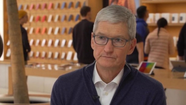 le PDG d'Apple a pris la parole sur CNBC