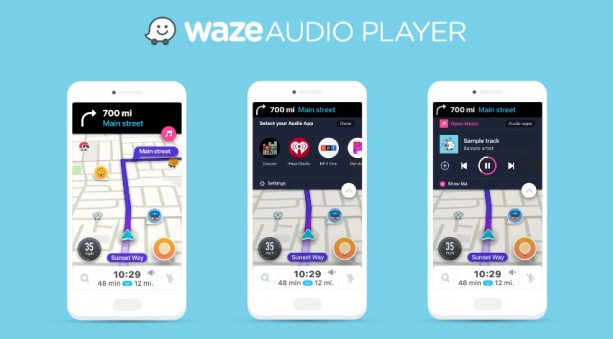 Waze Audio Player, la nouvelle application de musique sur Waze