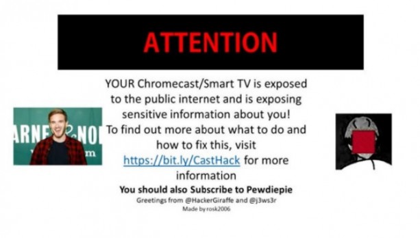 Un piratage pédagogique des Chromecast ?