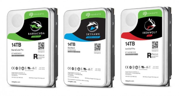 Seagate dévoile une gamme complète de disques durs de 14 To