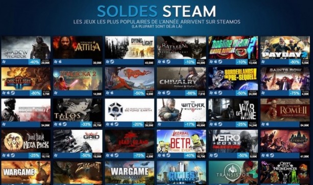La date des soldes d'été Steam fuite...