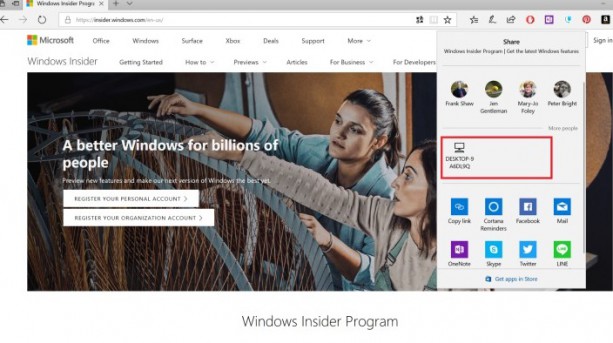 Near Share: une nouvelle fonctionnalité pour Windows, proche d’AirDrop
