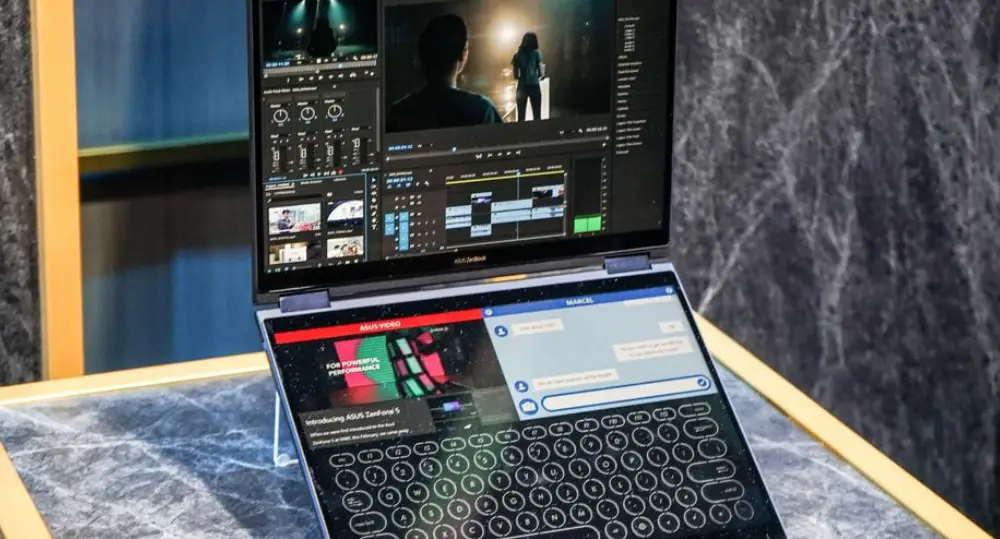 Asus dévoile son Project Precog, un portable tactile à double écran