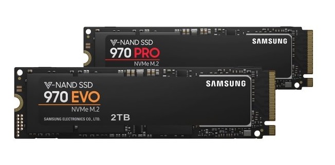 Samsung renouvelle sa gamme de SSD avec les 970 EVO et 970 PRO