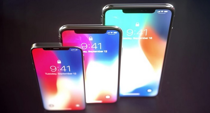 Trois nouveaux iPhone pour Apple en 2018, avec des écrans conséquents