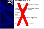 Désactivation de la gravure de CD sous WIndows