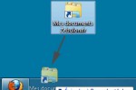 Dossier dans la barre des tâches Windows