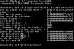 Informations disque avec fsutil
