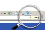 Insérer le Bloc-Notes dans Internet Explorer