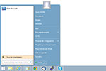 Menu démarrer Windows 8