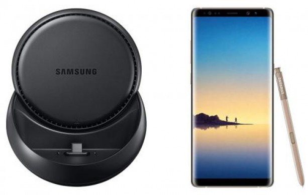 Station DeX et Galaxy Note 8