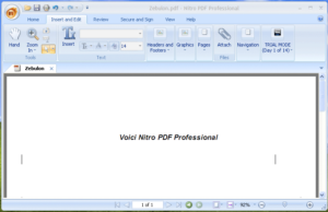 Nitro PDF Professional