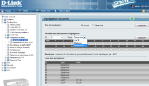 Agrégation de ports