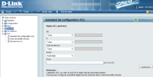 Configuration ACL