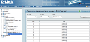 sécurité recherche DHCP