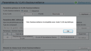 vlan incompatible