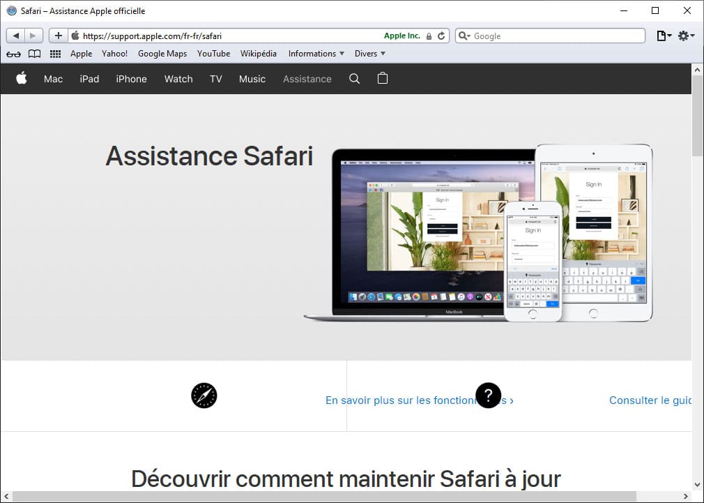 navigateur safari gratuit