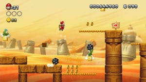 Capture de New Mario Bros Wii U