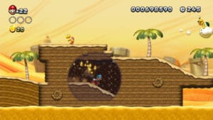 Capture de New Mario Bros Wii U